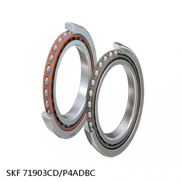 71903CD/P4ADBC SKF Super Precision,Super Precision Bearings,Super Precision Angular Contact,71900 Series,15 Degree Contact Angle