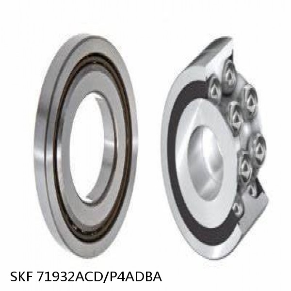 71932ACD/P4ADBA SKF Super Precision,Super Precision Bearings,Super Precision Angular Contact,71900 Series,25 Degree Contact Angle